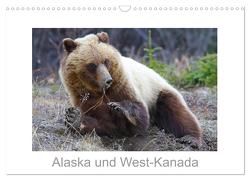 Alaska und West-Kanada (Wandkalender 2024 DIN A3 quer), CALVENDO Monatskalender von Braue,  Carsten