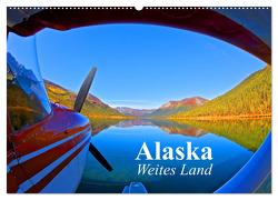 Alaska – Weites Land (Wandkalender 2024 DIN A2 quer), CALVENDO Monatskalender von Stanzer,  Elisabeth