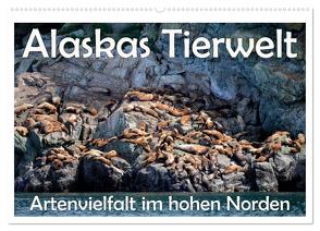 Alaskas Tierwelt – Artenvielfalt im hohen Norden (Wandkalender 2024 DIN A2 quer), CALVENDO Monatskalender von Wilczek,  Dieter