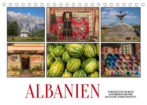 Albanien – Streifzüge durch atemberaubende Kulturlandschaften (Tischkalender 2023 DIN A5 quer) von Hallweger,  Christian