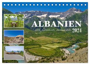 Albanien – wild, authentisch, abenteuerlich (Tischkalender 2024 DIN A5 quer), CALVENDO Monatskalender von Calabotta,  Mathias