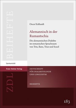 Alemannisch in der Rumantschia von Eckhardt,  Oscar