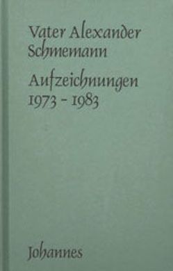 Alexander Schmemann von Berger,  Wolfgang, Schmemann,  Alexander