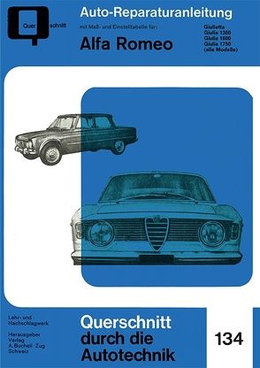 Alfa Romeo Giulietta / Giulia 1300, 1600, 1750 (alle Modelle)