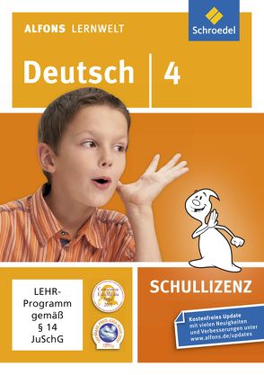 Alfons Lernwelt Lernsoftware Deutsch – aktuelle Ausgabe von Flierl,  Ute, Francich,  Wolfgang, Wagenhäuser,  Rainer