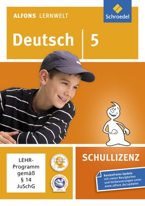 Alfons Lernwelt Lernsoftware Deutsch – aktuelle Ausgabe von Flierl,  Ute, Francich,  Wolfgang, Wagenhäuser,  Rainer