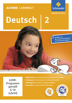 Alfons Lernwelt Lernsoftware Deutsch – aktuelle Ausgabe von Flierl,  Ute, Francich,  Wolfgang, Wagenhäuser,  Rainer