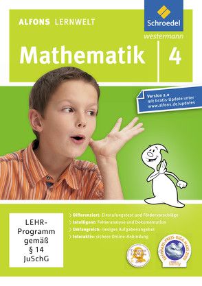 Alfons Lernwelt Lernsoftware Mathematik – aktuelle Ausgabe von Flierl,  Ute, Francich,  Wolfgang, Wagenhäuser,  Rainer