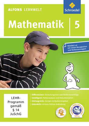 Alfons Lernwelt Lernsoftware Mathematik – aktuelle Ausgabe von Flierl,  Ute, Francich,  Wolfgang, Wagenhäuser,  Rainer