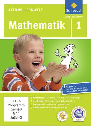 Alfons Lernwelt Lernsoftware Mathematik – aktuelle Ausgabe von Flierl,  Ute, Francich,  Wolfgang, Wagenhäuser,  Rainer