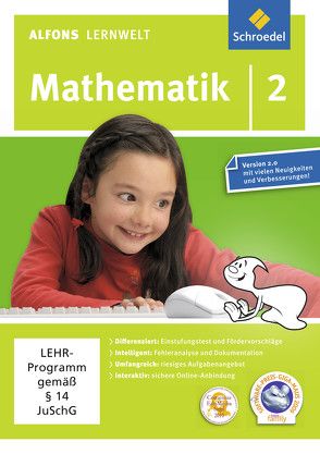 Alfons Lernwelt Lernsoftware Mathematik – aktuelle Ausgabe von Flierl,  Ute, Francich,  Wolfgang, Wagenhäuser,  Rainer