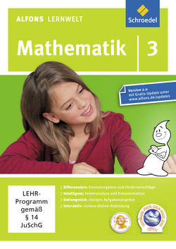 Alfons Lernwelt Lernsoftware Mathematik – aktuelle Ausgabe von Flierl,  Ute, Francich,  Wolfgang, Wagenhäuser,  Rainer