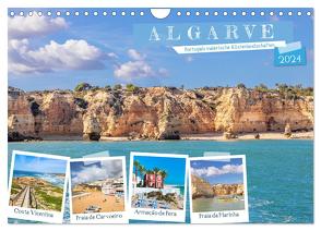 Algarve – Portugals malerische Küstenlandschaften (Wandkalender 2024 DIN A4 quer), CALVENDO Monatskalender von Meyer,  Dieter