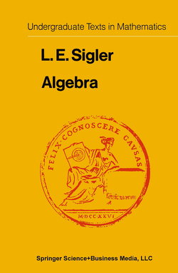 Algebra von Sigler,  Laurence Edward