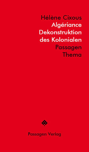 Algériance von Cixous,  Hélène, Engelmann,  Peter, von der Osten,  Esther