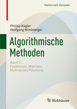 Algorithmische Methoden von Kügler,  Philipp, Windsteiger,  Wolfgang