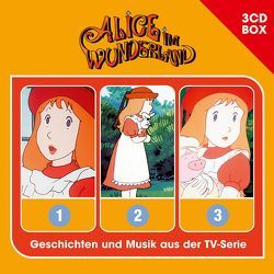 Alice im Wunderland – 3CD Hörspielbox von Lewis,  Carol