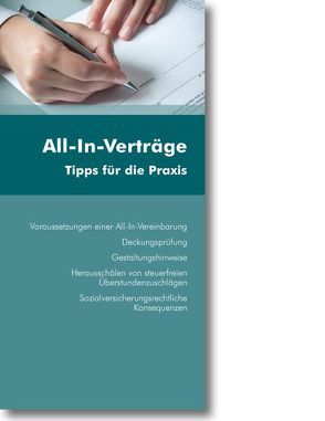 All-In-Verträge von Wesener,  Christian