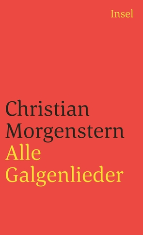 Alle Galgenlieder von Morgenstern,  Christian