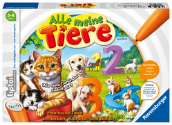 Ravensburger tiptoi 00776 – Alle meine Tiere – Spiel von Ravensburger ab 3 Jahren – Lerne spielerisch die Zahlen von 1 bis 10 mithilfe heimischer Tiere