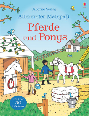 Allererster Malspaß: Pferde und Ponys von Finn,  Rebecca, Greenwell,  Jessica