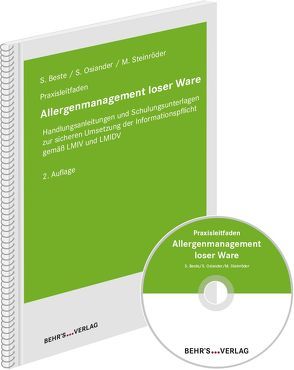 Allergenmanagement loser Ware von Beste,  Sonja, Osiander,  Dipl. oec. troph. Sonja, Steinröder,  Manuela