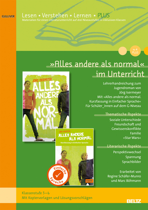 »Alles andere als normal« im Unterricht von Böhmann,  Marc, Schäfer-Munro,  Regine