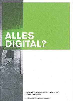 ALLES DIGITAL von Maier,  Matthias, Simon-Ritz,  Frank