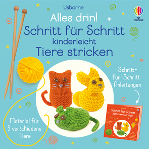 Alles drin! Schritt für Schritt kinderleicht Tiere stricken von Hull,  Sarah, McNee,  Ian