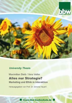 Alles nur Strategie? von bbw Hochschule, Hauert,  Simona, Steib,  Maximilian, Vetter,  Vera