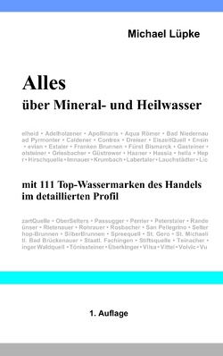 Alles über Mineral- und Heilwasser von Lüpke,  Michael