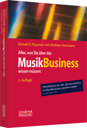 Alles, was Sie über das Musikbusiness wissen müssen von Herrmann,  Wolfram, Passman,  Donald S.