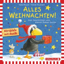 Alles Weihnachten!: Alles Advent!, Alles gebacken!, Alles verschenkt! (Der kleine Rabe Socke) von Arnold,  Monty, Bach,  Patrick, Delay,  Jan, Dillge,  Gerlinde, Dreke,  Dagmar, Gustavus,  Frank, Kaempfe,  Peter, Kreuer,  Tim, Moost,  Nele, Nöhren,  Henning, Rohrbeck,  Oliver, Rudolf,  Christian, Rudolph,  Annet, Wendland,  Jens