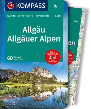 KOMPASS Wanderführer Allgäu, Allgäuer Alpen von Theil,  Walter