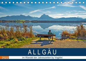 ALLGÄU, im Wandel der Jahreszeiten. (Tischkalender 2022 DIN A5 quer) von VogtArt