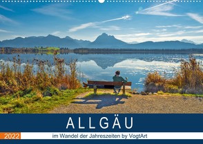 ALLGÄU, im Wandel der Jahreszeiten. (Wandkalender 2022 DIN A2 quer) von VogtArt