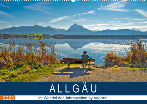 ALLGÄU, im Wandel der Jahreszeiten. (Wandkalender 2023 DIN A2 quer) von VogtArt