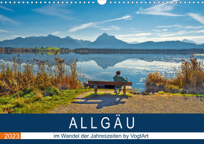 ALLGÄU, im Wandel der Jahreszeiten. (Wandkalender 2023 DIN A3 quer) von VogtArt