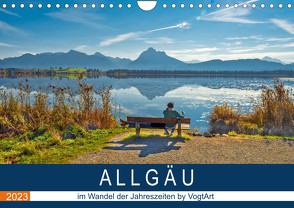 ALLGÄU, im Wandel der Jahreszeiten. (Wandkalender 2023 DIN A4 quer) von VogtArt