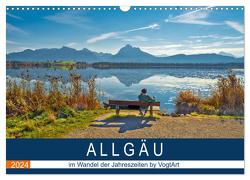 ALLGÄU, im Wandel der Jahreszeiten. (Wandkalender 2024 DIN A3 quer), CALVENDO Monatskalender von VogtArt,  VogtArt