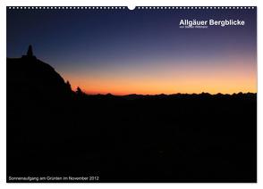 Allgäuer Bergblicke (Wandkalender 2024 DIN A2 quer), CALVENDO Monatskalender von Steffen,  Wittmann