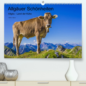 Allgäuer Schönheiten Allgäu – Land der Kühe (Premium, hochwertiger DIN A2 Wandkalender 2022, Kunstdruck in Hochglanz) von G. Allgöwer,  Walter