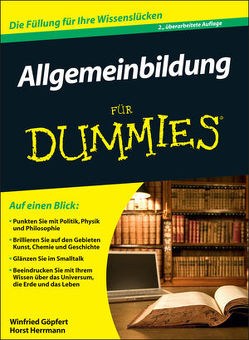 Allgemeinbildung für Dummies von Göpfert,  Winfried, Herrmann,  Horst