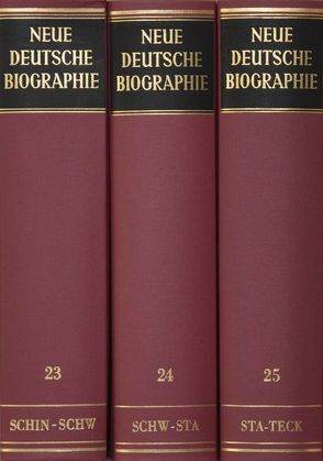 Allgemeine Deutsche Biographie & Neue Deutsche Biographie. Gesamtregister auf CD-ROM – Vierte Ausgabe. (Lieferung mit 24. Bd.) von Bayerische Akademie der Wissenschaften. Historische Kommission, Bayerische Staatsbibliothek