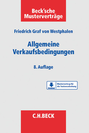 Allgemeine Verkaufsbedingungen von Westphalen,  Friedrich Graf von