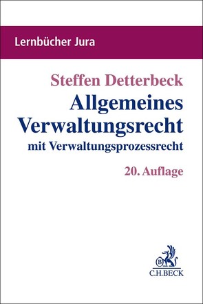 Allgemeines Verwaltungsrecht von Detterbeck,  Steffen