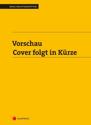 Allgemeines Verwaltungsrecht (Skriptum) von Fürst,  Susanne, Takacs,  Oskar