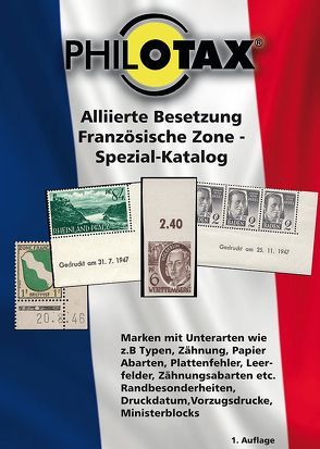 Alliierte Besetzung Französische Zone Spezial-Katalog 1.Auflage