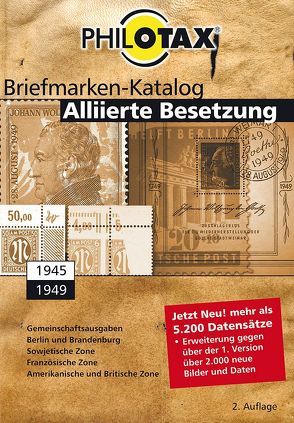 Alliierte Besetzung spezial Briefmarkenkatalog von PHILOTAX GmbH