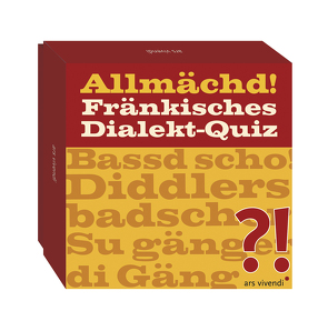 Dialekt-Quiz Franken Allmächd (Neuauflage)